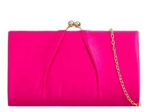 Women satin clutch - satin,