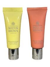 2 x MOLTON BROWN Orange and Bergamot & Heavenly Gingerlily Hand Cream 40ml