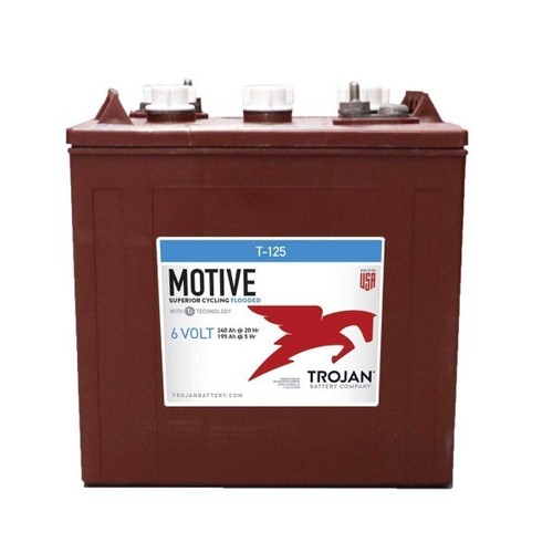 Trojan 125 240ah - trojan, t-125