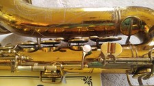 VINTAGE BUESCHER ARISTOCRAT “ BIG B ” TENOR SAXOPHONE LP (156) 1948/49