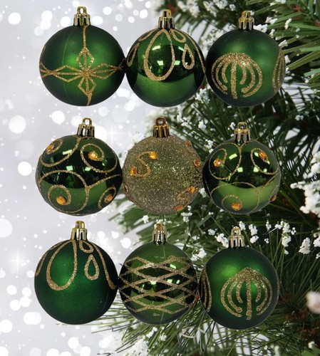 Decorated dark green - 9,