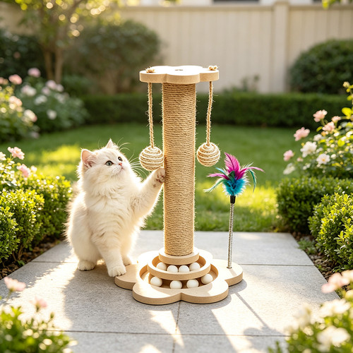 Large cat tree scratching - large,