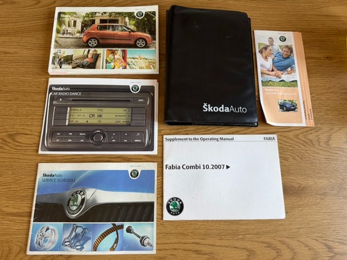 Skoda fabia owners manual - fabia,