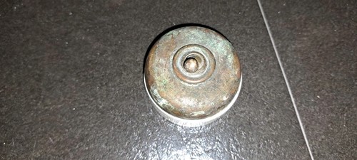 Vintage brass ceramic - &,