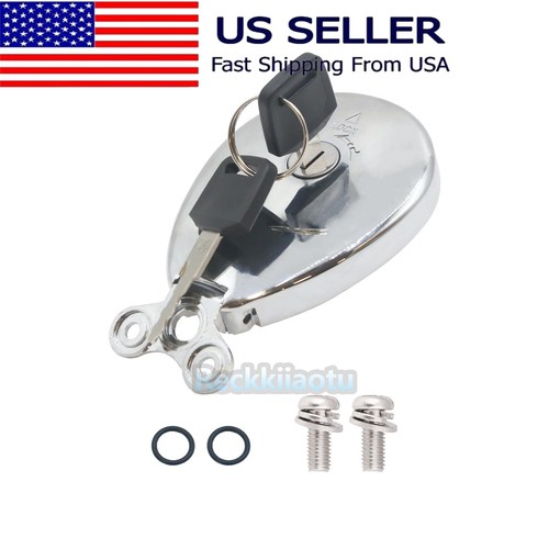 Fuel gas cap - fuel, lock