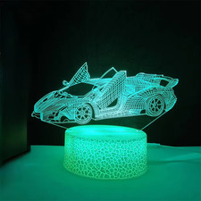 Race Car Night Light for Boys