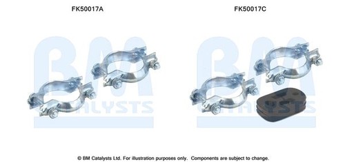 Exhaust system pipe - system, mounting
