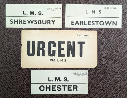 Vintage shrewsbury - l.m.s.,