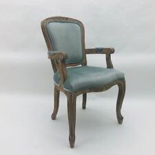 Haleigh Upholstered Dining Chair Velvet Grey Brown Elegant Seating for Dining