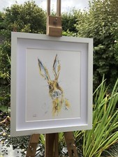Hare Rabbit Print Signed by