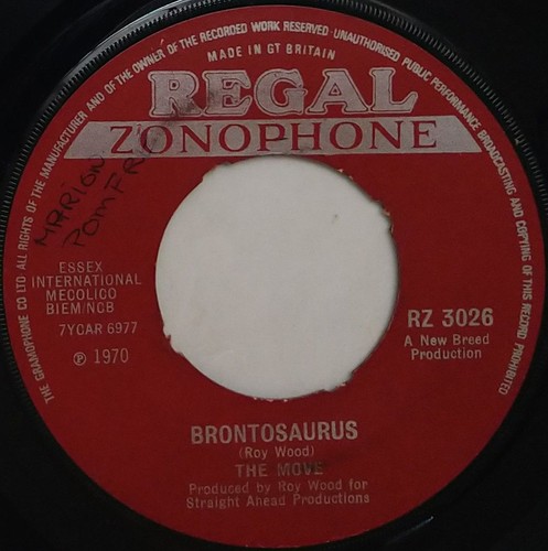 The move brontosaurus - the,