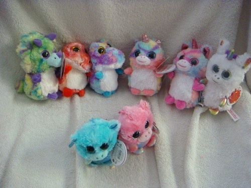 Mini motsu plush unicorns - mini,