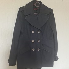 Miss Sixty M60 Military Style Ladies Black Jacket Xl