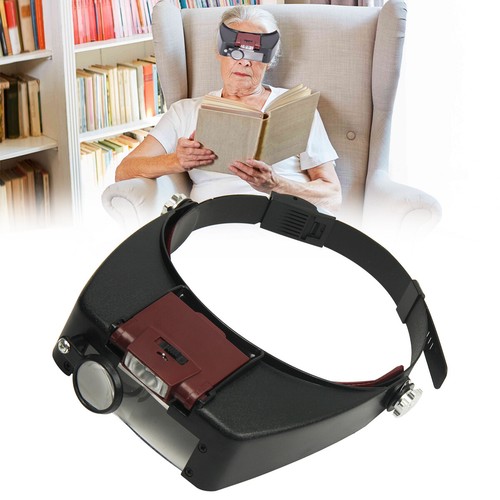 Headband magnifie led - headband, head