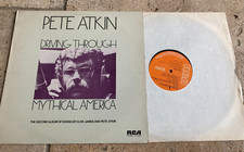 Pete Atkin/Clive James: Driving through mythical America A1/B1 73 LP +insert EX+