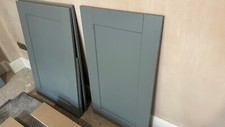 Howdens Fairford Kitchen Doors Dusk Blue