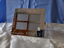 6" x 4" Silver Plated Photo Frame & Album - H Samuel