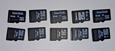 10x 4gb Micro SD Memory Cards