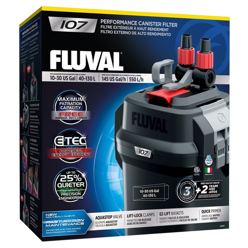 Fluval 107 external filter - external,