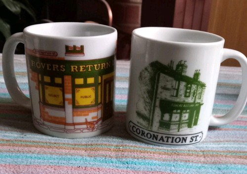 Coronation street mugs - 2,