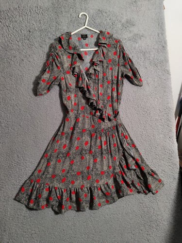 Topshop kate moss retro red - retro,