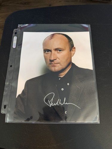 Phil collins signed - phil,