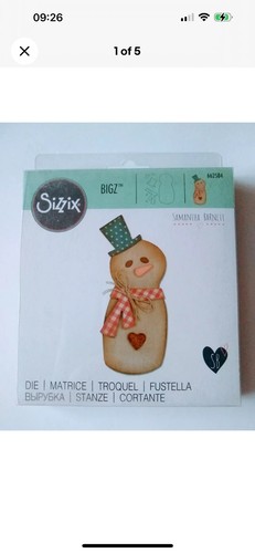 Sizzix bigz die - bigz, snowman