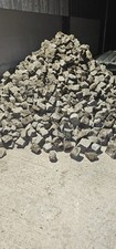Reclaimed Granite Cobbles and Pavers Set