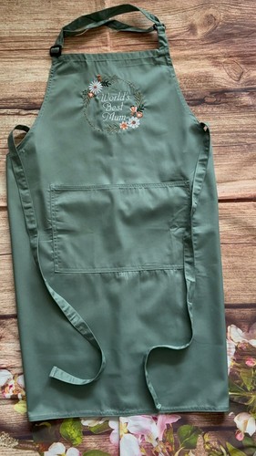 Personalised embroidered apron - personalised,