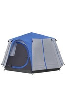 Tent Bundle Coleman Octagon 8-Man Family Camping Tent Extension And Carpet X3