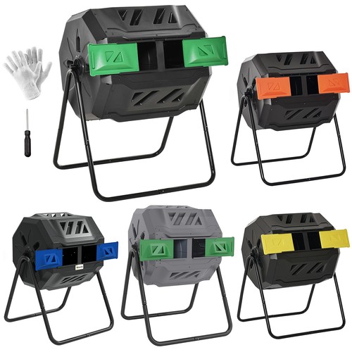 Garden compost bin - garden,