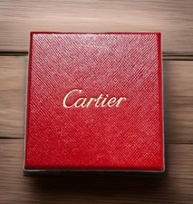 Replacement  Box Of Cartier Jewellery. Vintage Collection. Red Outside. (000805)