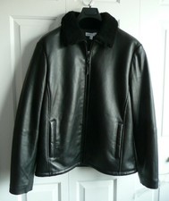 B-3 Men's Jacket WW2 US Navy RAF Aviator Flying Irvin Fur Shearling Real Leather