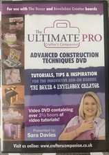 Crafter's Companion Ultimate Pro DVD; Tutorials; Tips & Inspiration NEW & SEALED