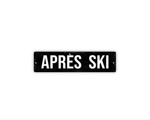 Après ski sign - sign,, bar