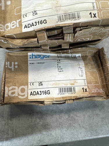 Hager ada316g rcbo electronic - rcbo,