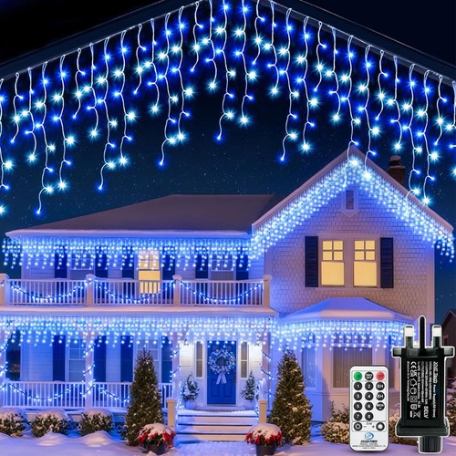 Icicle christmas lights - icicle,
