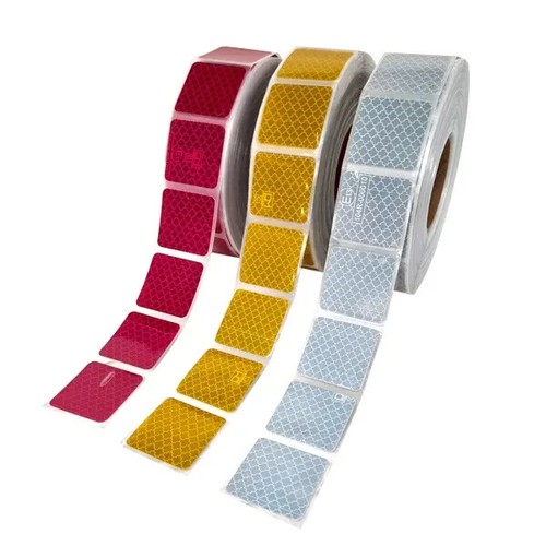 Segmented reflective tape for - segmented,