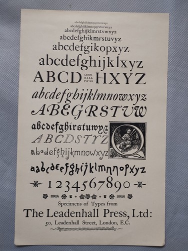 Leadenhall press ornamental - leadenhall,