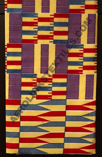African kente print fabric - kente,