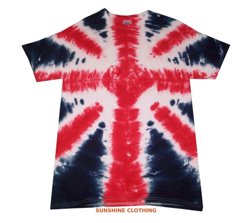 Shirt tie dye uk union - t,