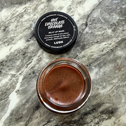 Lush hot chocolate - chocolate, orange