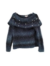 Per Una Blue Gradient Knitted