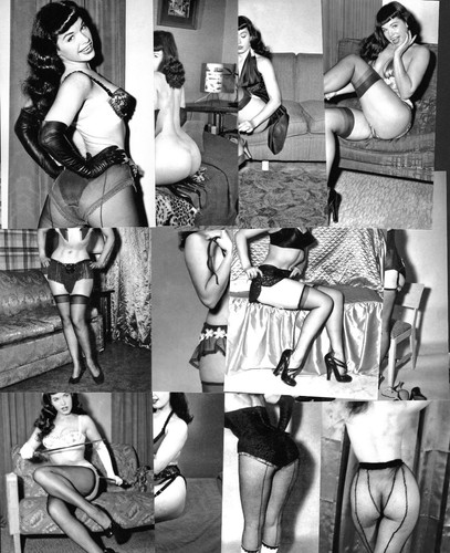 Betty page nylon sexy - betty, in