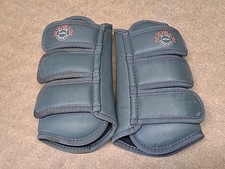 HV Polo Boots, Grey, Soft Padded Procetion Boots, Cob Size, (Ref 144B)