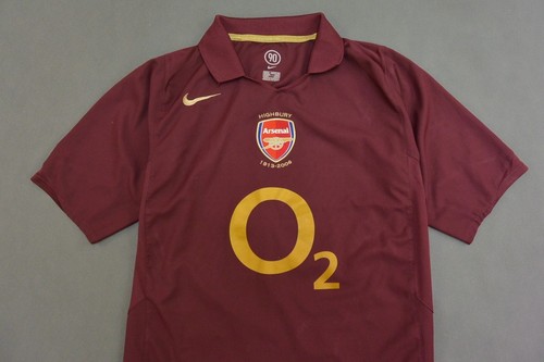 Gunners shirt highbury 2005 - highbury, 2005-06