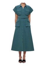 LEO LIN Audrey Teal Pocket