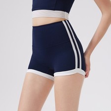 Womens Contrast Trim Shorts Casual Girls Beach Running Gym Yoga Hot Pants Sports