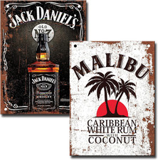 Set of 2 Bar Signs - Fixings