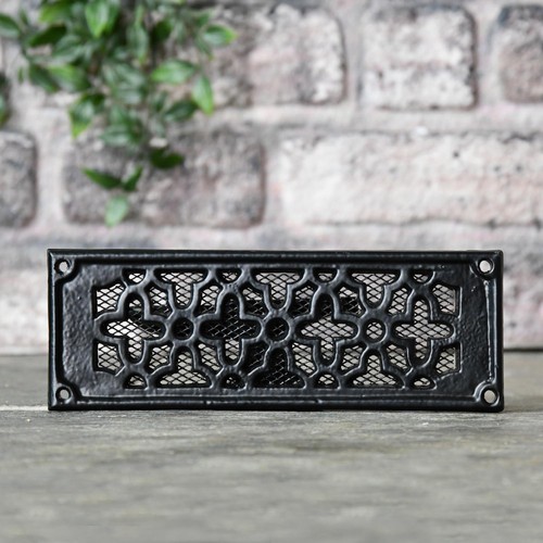 Deluxe black flower - black, "flower